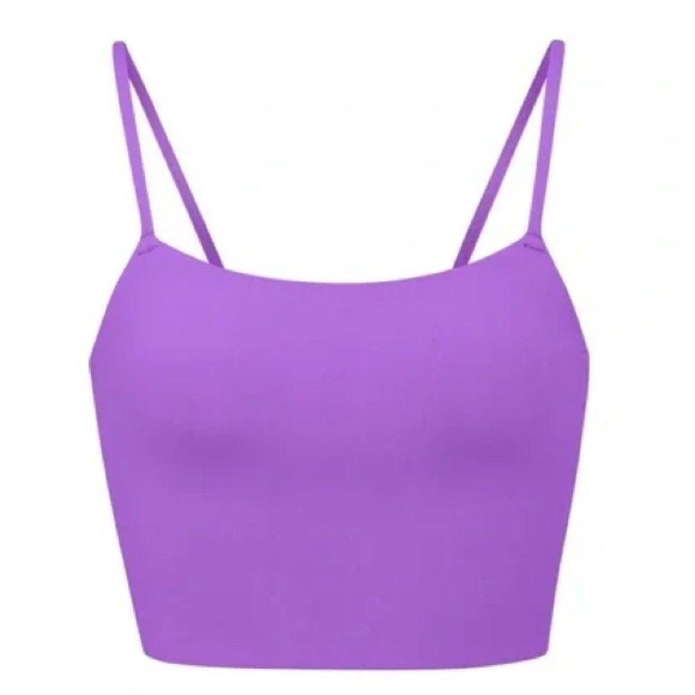 💚3/$30💚SKIMS Fits Everybody strappy back crop cami 4X EUC ultraviolet purple